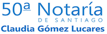 Claudia Gómez Lucares | 50 ª Notaria de Santiago